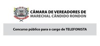 Câmara de Rondon divulga classificação preliminar do concurso para telefonistas