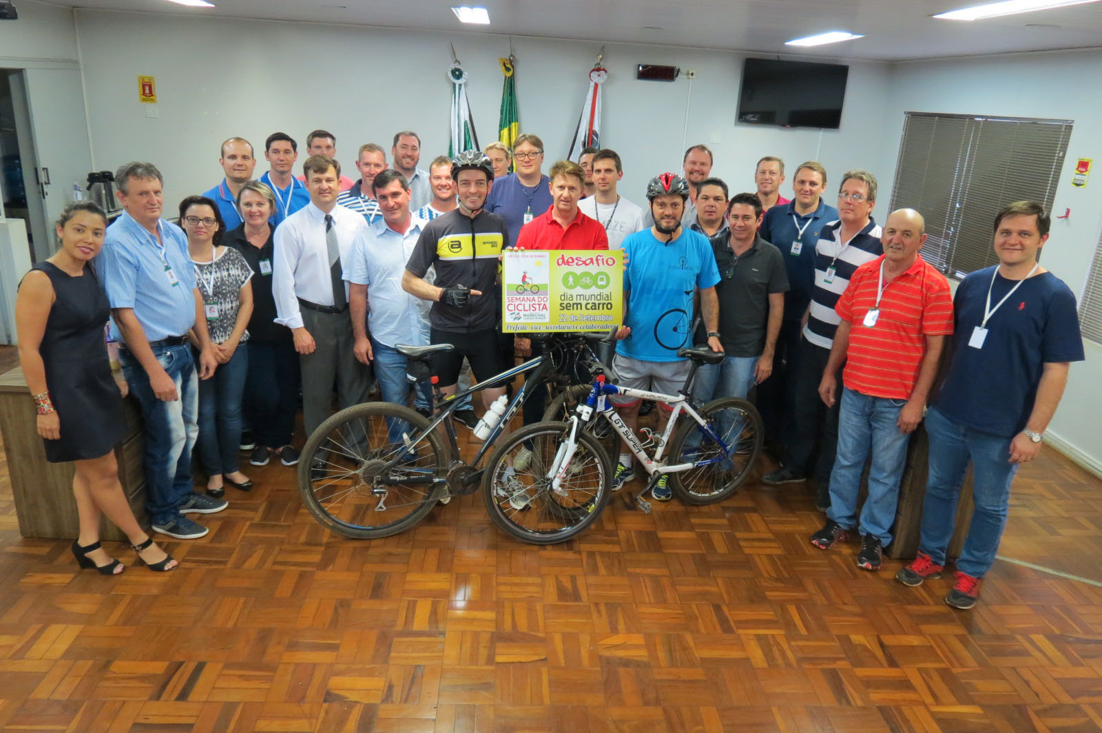 Câmara de Vereadores no Desafio Dia Mundial Sem Carro