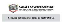 Concurso público para telefonistas da Câmara de Marechal Rondon tem 439 inscritos