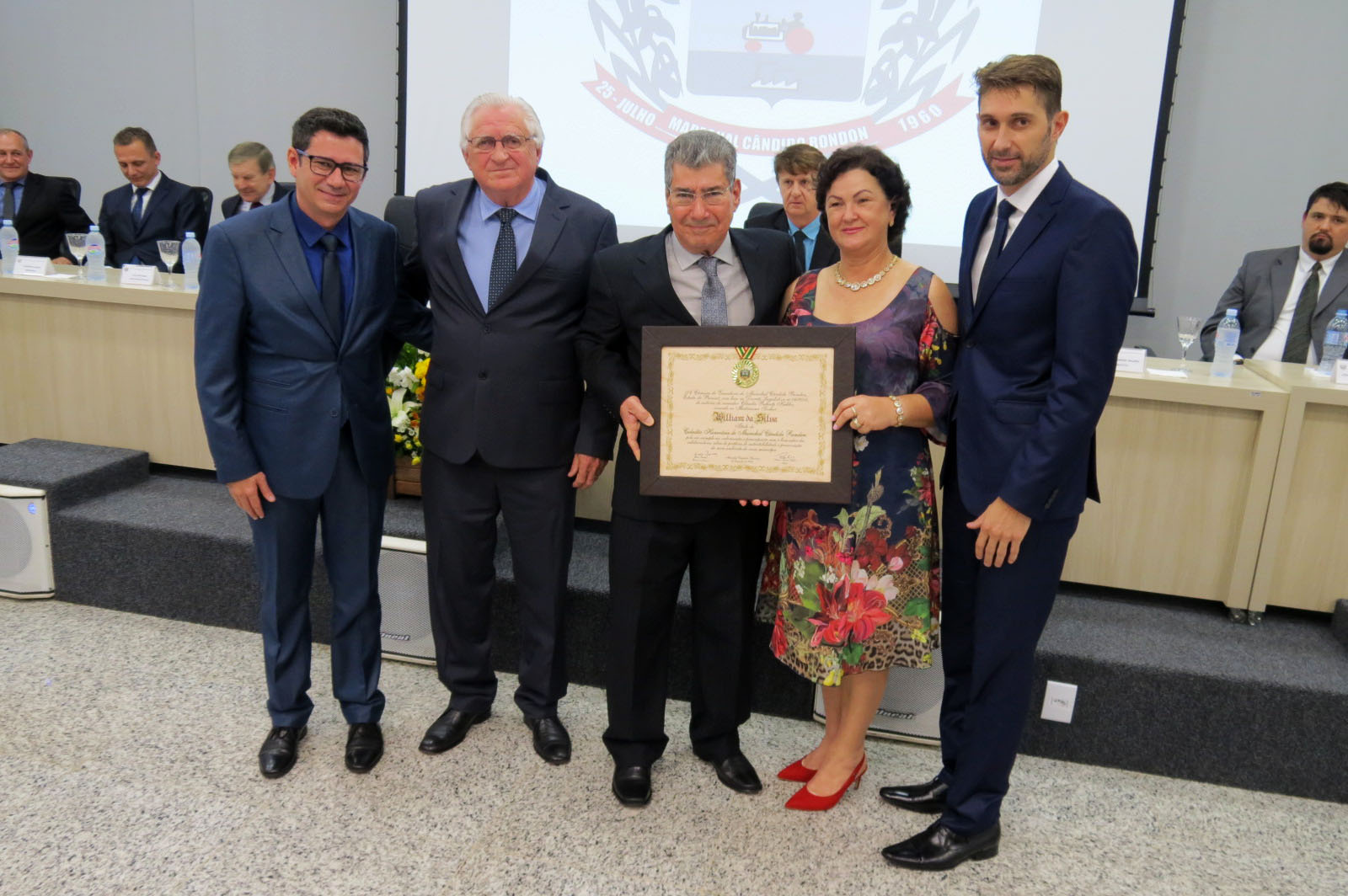 Empresário William da Silva recebe título de Cidadão Honorário do município