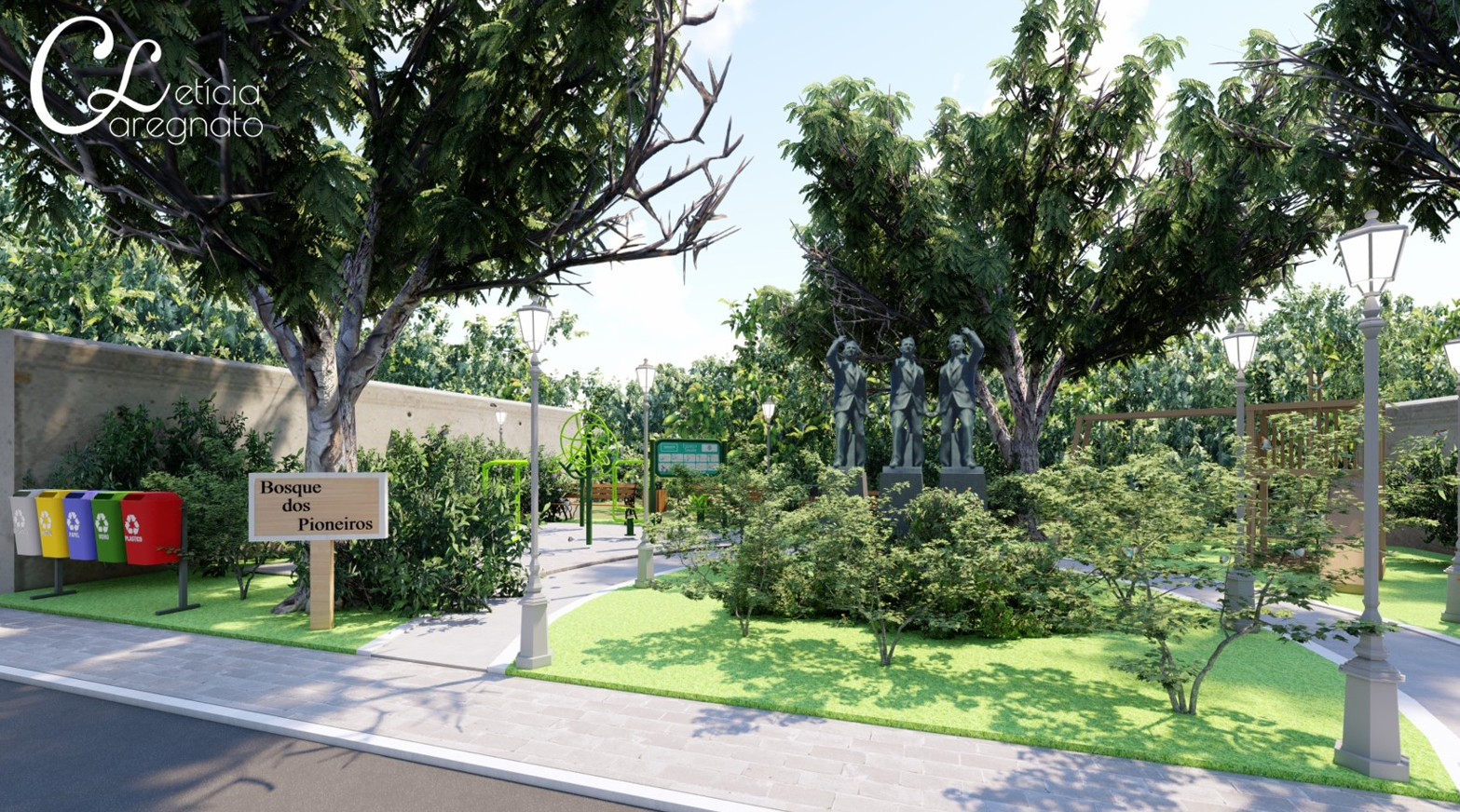 Escola Jean Piaget apresenta projeto de revitalização do Bosque dos Pioneiros