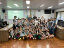Estudantes da Escola Bento Munhoz da Rocha Neto conhecem o Poder Legislativo