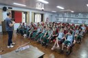 Estudantes da Escola Criança Feliz conhecem o Poder Legislativo rondonense