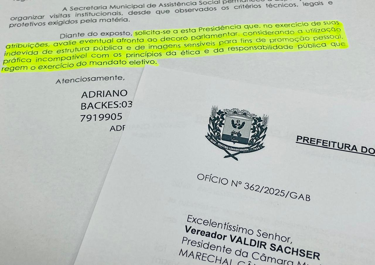 Executivo vê afronta ao decoro parlamentar e Conselho de Ética da Câmara analisará caso