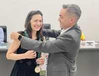Legislativo rondonense concede “Medalha de Honra ao Mérito” à atleta Rosane Kunzler