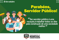 Parabéns, servidores públicos rondonenses!
