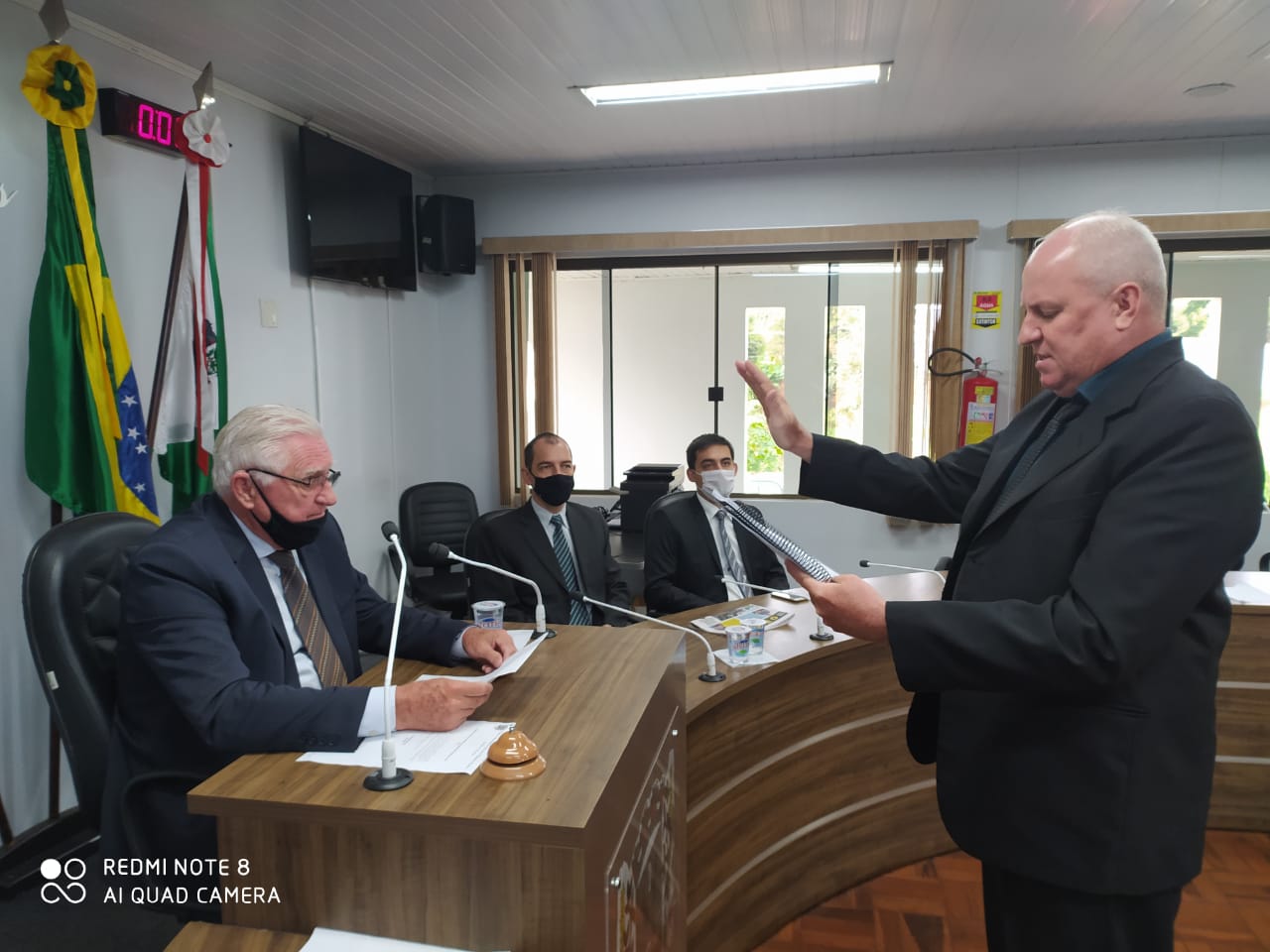 Suplente Neco é empossado vereador em Marechal Rondon