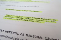 Tribunal aprova sem ressalvas contas de 2017 da Câmara 